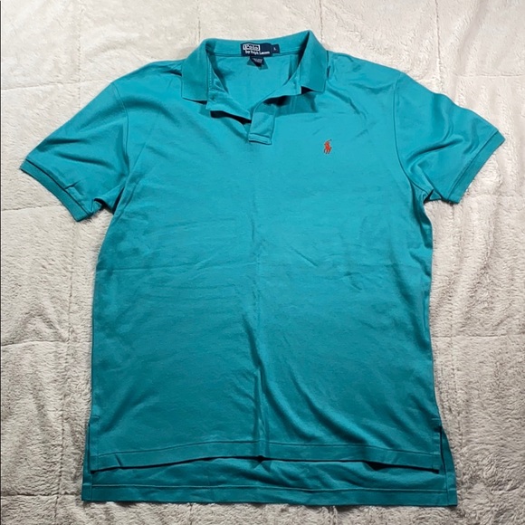 Polo Ralph Lauren Other - Men’s Polo Ralph Lauren Cyan Short Sleeve Shirt